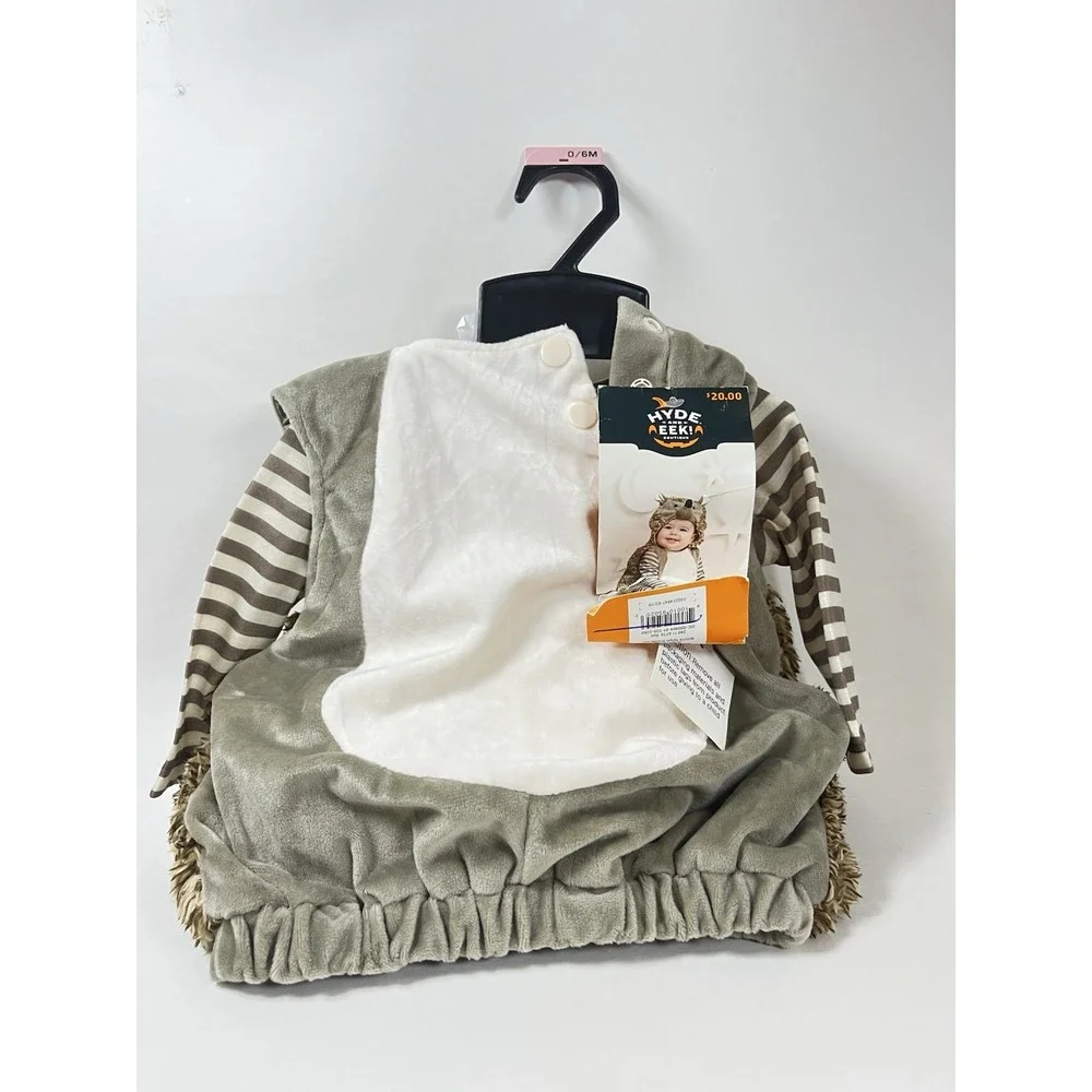 Hyde & Eek! Boutique Infant Hedgehog Halloween Costume 0–6 Months - Picture 4 of 7